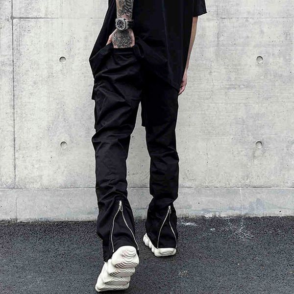 men's pants back ankle zipper cargo pants pockets for men with high street cordon black overalls oversize loose casual
men's pants back ankle zipper cargo pants pockets for men with high street cordon black overalls oversize loose casual