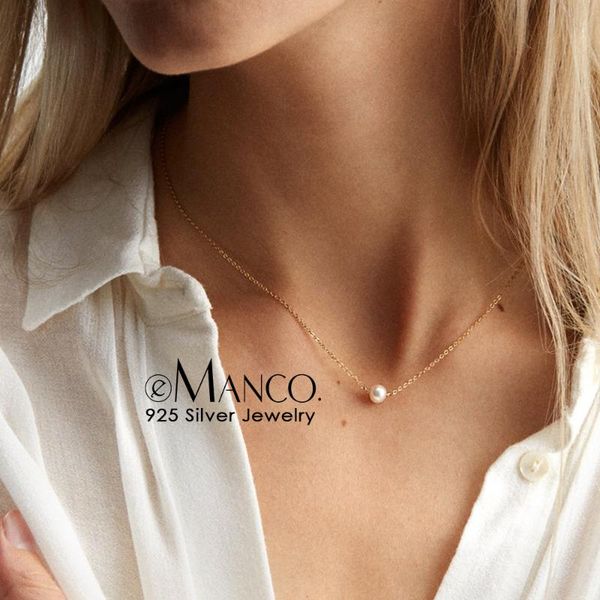 pendants e-manco simulated pearl necklace for women fashion jewelry 925 sterling silver necklaces and gifts, Black
pendants e-manco simulated pearl necklace for women fashion jewelry 925 sterling silver necklaces and gifts, Black