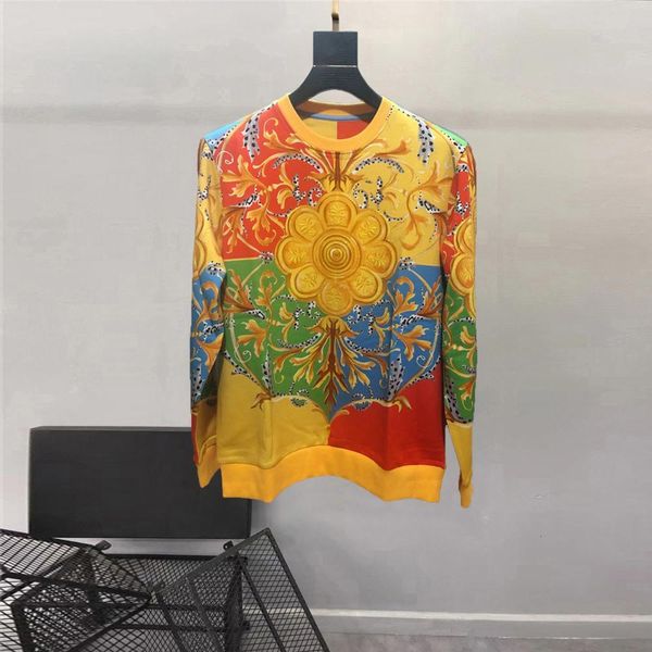 men's hoodies & sweatshirts arrival designer floral impression male chic hoodie c509, Black
men's hoodies & sweatshirts arrival designer floral impression male chic hoodie c509, Black