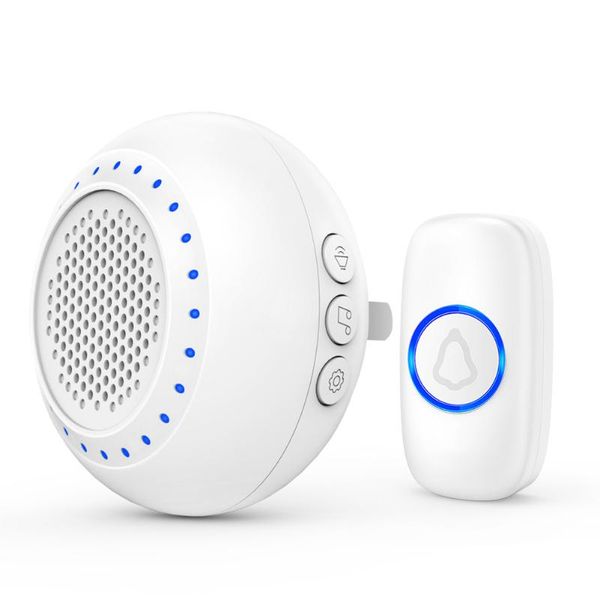doorbells wireless smart doorbell waterproof door button 433mhz home security colorful led housed chimes
doorbells wireless smart doorbell waterproof door button 433mhz home security colorful led housed chimes