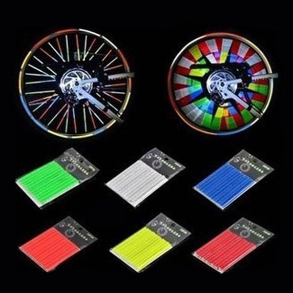 bike lights 36pcs 6 colors bicycle wheel spokes reflective sticker tube warning safety light diy reflector tubes bright
bike lights 36pcs 6 colors bicycle wheel spokes reflective sticker tube warning safety light diy reflector tubes bright