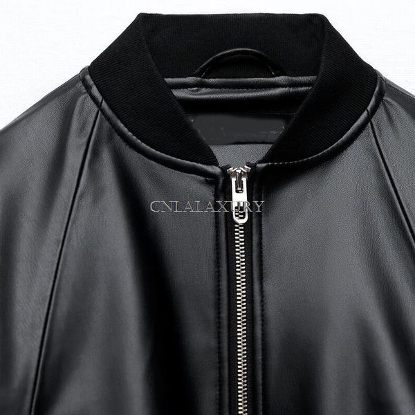 women's fur & faux cnlalaxury female autumn black leather jacket solid pocket biker outwear bomber clothes cdgr
women's fur & faux cnlalaxury female autumn black leather jacket solid pocket biker outwear bomber clothes cdgr