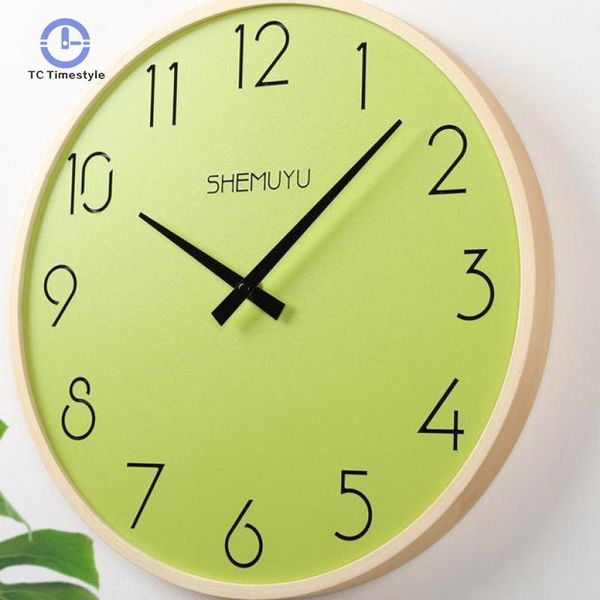 wall clocks clock wooden round bedroom nordic living room modern minimalist ultra-quiet fashion decoration gift
wall clocks clock wooden round bedroom nordic living room modern minimalist ultra-quiet fashion decoration gift