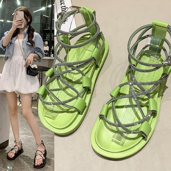 sandals low woman leather shoes lady 2021 soft cross-shoes summer heels suit female beige ankle strap low-heeled girls flat, Black
sandals low woman leather shoes lady 2021 soft cross-shoes summer heels suit female beige ankle strap low-heeled girls flat, Black