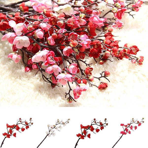 decorative flowers & wreaths decorating 1 bunch ornament artificial ornamental plum blossom multicolor silk cloth party craft po props
decorative flowers & wreaths decorating 1 bunch ornament artificial ornamental plum blossom multicolor silk cloth party craft po props