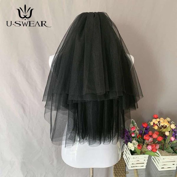 bridal veils retro gothic muslim bride veil black tulle dress women multi-layer yarn simple short wedding
bridal veils retro gothic muslim bride veil black tulle dress women multi-layer yarn simple short wedding
