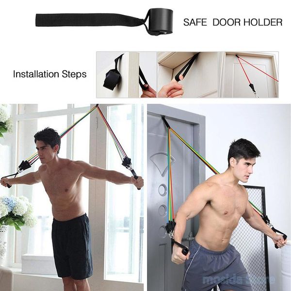 fitness pull rope 11 sets of chest muscle training for men multi-functional family suite rally accessories
fitness pull rope 11 sets of chest muscle training for men multi-functional family suite rally accessories