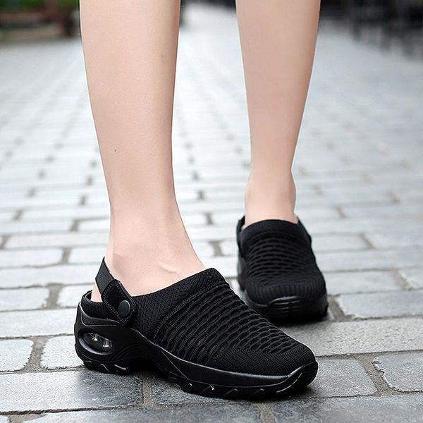 sandals 2021 women's shoes spring mesh breathable ladies comfortable sporty personalized thick-soled, Black
sandals 2021 women's shoes spring mesh breathable ladies comfortable sporty personalized thick-soled, Black