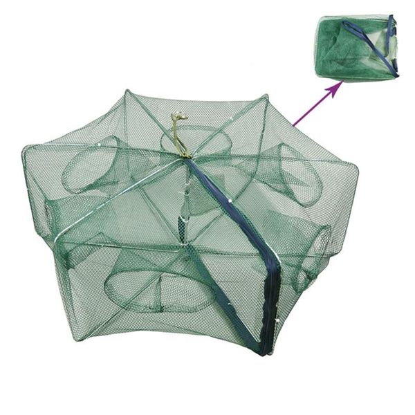 fishing accessories portable folding cage 6/8/10/12 hole crab net trap cast dip bait fish minnow crawfish shrimp
fishing accessories portable folding cage 6/8/10/12 hole crab net trap cast dip bait fish minnow crawfish shrimp