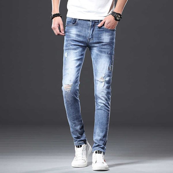 and spring autumn men's jeans straight tube loose fashion brand versatile casual pants korean trend, Blue
and spring autumn men's jeans straight tube loose fashion brand versatile casual pants korean trend, Blue