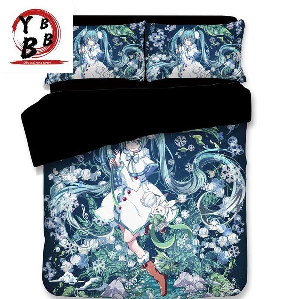 bedding sets japanese anime snow hatsune children favorite cartoon duvet cover 3d printed quilt girl/kids bedclothes
bedding sets japanese anime snow hatsune children favorite cartoon duvet cover 3d printed quilt girl/kids bedclothes