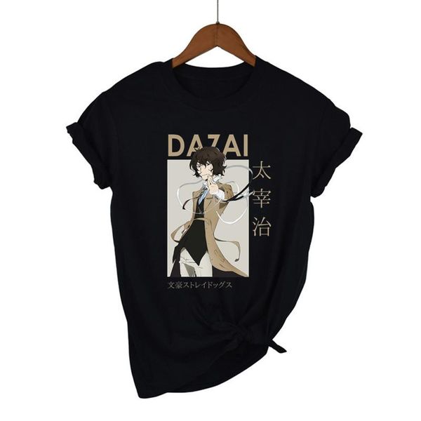 women's t-shirt bungo stray dogs t shirt women harajuku anime osamu dazai nakajima atsushi short sleeve black graphic cartoon, White
women's t-shirt bungo stray dogs t shirt women harajuku anime osamu dazai nakajima atsushi short sleeve black graphic cartoon, White