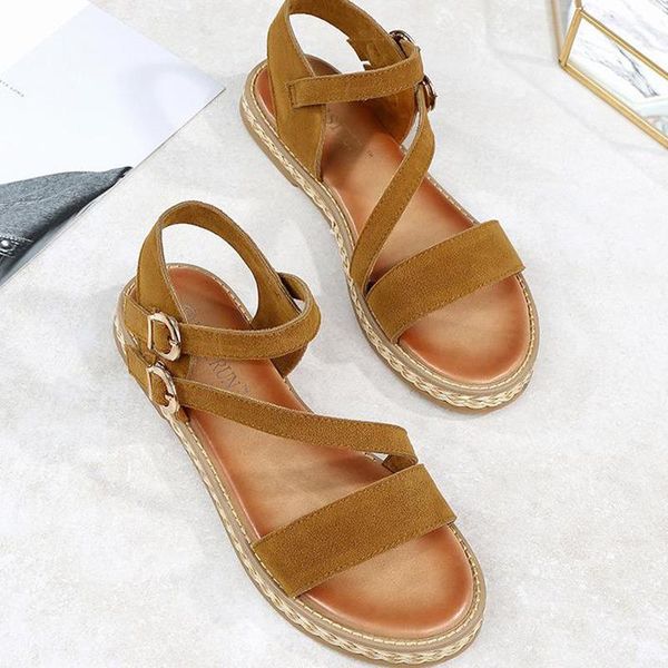 flock solid 2021 summer sandals women shoes black flat heels platform woman fashion buckle ladies shoe plus size
flock solid 2021 summer sandals women shoes black flat heels platform woman fashion buckle ladies shoe plus size