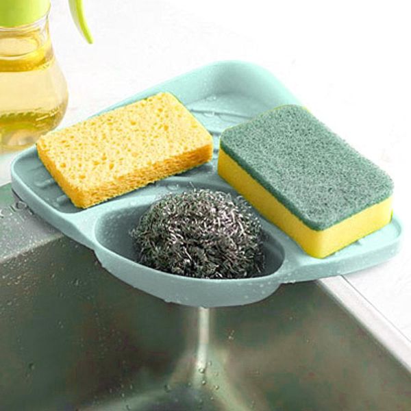 sponges kitchen sink corner shelf wall cuisine dish rack storage & organization
sponges kitchen sink corner shelf wall cuisine dish rack storage & organization