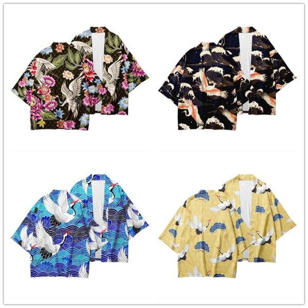 ethnic clothing samurai guindaste estilo japonês quimono haori homens mulheres cardigan dragão chinês tradicional roupas asiáticas, Red
ethnic clothing samurai guindaste estilo japonês quimono haori homens mulheres cardigan dragão chinês tradicional roupas asiáticas, Red