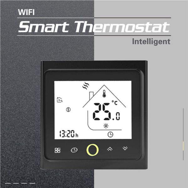 smart home control wifi thermostat tuya programming water/electric heating/gas boiler wifi/no/modbus temperature controller
smart home control wifi thermostat tuya programming water/electric heating/gas boiler wifi/no/modbus temperature controller