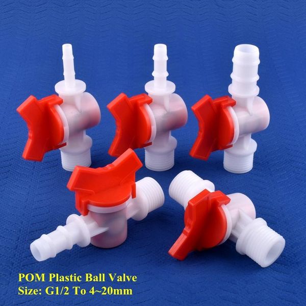 watering equipments 1~50pcs g1/2" to 4~20mm pom ball valve aquarium fish tank air pump water pipe garden irrigation system hose joint
watering equipments 1~50pcs g1/2" to 4~20mm pom ball valve aquarium fish tank air pump water pipe garden irrigation system hose joint