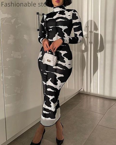 casual dresses oversize s-5xl turtleneck print long sleeve bodycon dress, Black;gray
casual dresses oversize s-5xl turtleneck print long sleeve bodycon dress, Black;gray