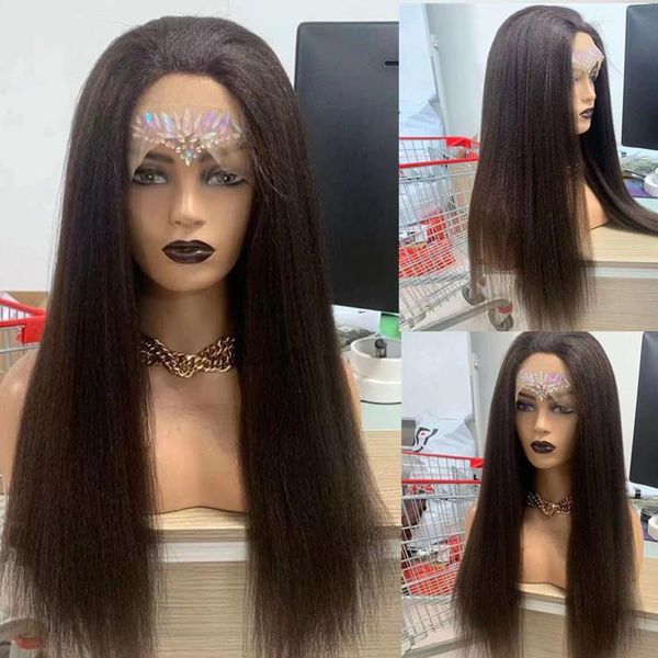 synthetic wigs 26inch 180%density long yaki straight lace front wig for women with baby hair daily wear glueless fiber, Black
synthetic wigs 26inch 180%density long yaki straight lace front wig for women with baby hair daily wear glueless fiber, Black