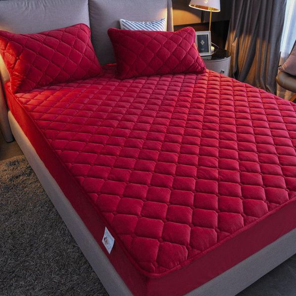 sheets & sets crystal velvet bed sheet thickened warm bedspread protective cover non-slip mattress large set home decorations
sheets & sets crystal velvet bed sheet thickened warm bedspread protective cover non-slip mattress large set home decorations