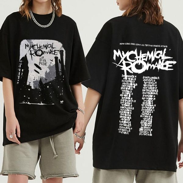 men's t-shirts my romance 2007 tour double sided print t shirt candle punk band sign short sleeve homme cotton harajuku tees, White;black
men's t-shirts my romance 2007 tour double sided print t shirt candle punk band sign short sleeve homme cotton harajuku tees, White;black
