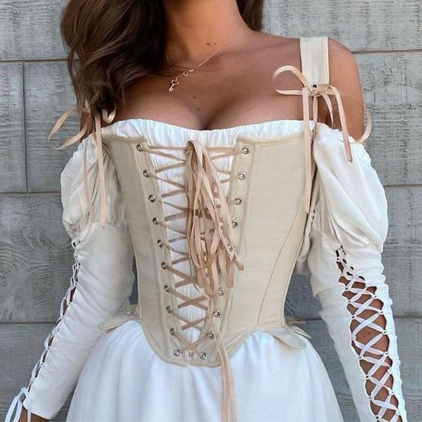 belts summer vintage cut out corset waist women lace up bandage sleeveless tank fairy camis streetwear cosplay costume, Black;brown
belts summer vintage cut out corset waist women lace up bandage sleeveless tank fairy camis streetwear cosplay costume, Black;brown