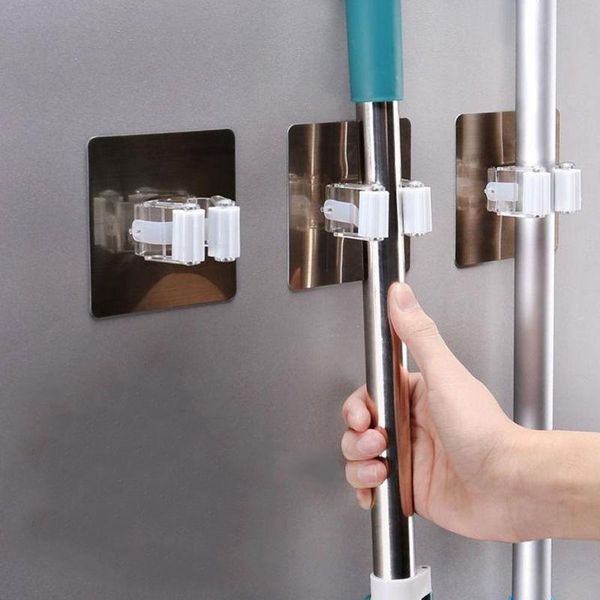 hooks & rails kitchen bathroom wall mounted mop adhesive holder rack brush broom hanger hook multi-purpose strong clip tool
hooks & rails kitchen bathroom wall mounted mop adhesive holder rack brush broom hanger hook multi-purpose strong clip tool
