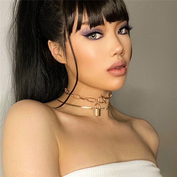european snake clavicle pendant necklaces fashion alloy silver ot buckle collarbone chains for women punk lock chokers jewelry
european snake clavicle pendant necklaces fashion alloy silver ot buckle collarbone chains for women punk lock chokers jewelry