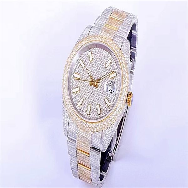 men's luxury watch fashion watchs automatic mechanical movement fine steel diamond inlaid high-quality glass mirror high-qualitys watch, Slivery;brown
men's luxury watch fashion watchs automatic mechanical movement fine steel diamond inlaid high-quality glass mirror high-qualitys watch, Slivery;brown