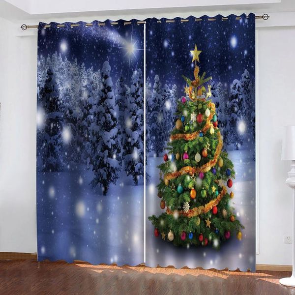 curtain & drapes luxury blackout 3d window curtains for living room snow scenery christmas personality
curtain & drapes luxury blackout 3d window curtains for living room snow scenery christmas personality