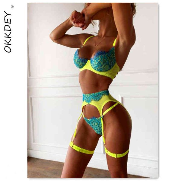 okkdey sensual lingerie push up women' underwear set lace erotic fancy short skin care kits thong with garters 3 piece, Red;black
okkdey sensual lingerie push up women' underwear set lace erotic fancy short skin care kits thong with garters 3 piece, Red;black