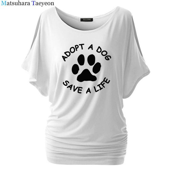 women's t-shirt t-shirts 2021 spring women adopt a dog save life casual cotton long sleeve loose o-neck ladies tees t shirt brand, White
women's t-shirt t-shirts 2021 spring women adopt a dog save life casual cotton long sleeve loose o-neck ladies tees t shirt brand, White