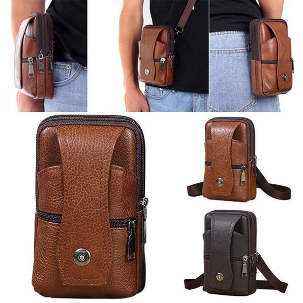 men pu leather fanny waist bag classic texture creative bag phone bum casual belt business pouch design purse q3t6
men pu leather fanny waist bag classic texture creative bag phone bum casual belt business pouch design purse q3t6