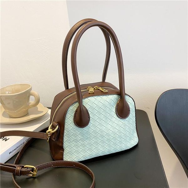 shoulder bags contrast weaving tote pillow bag underarm high-quality pu leather women's designer handbag luxury messenger
shoulder bags contrast weaving tote pillow bag underarm high-quality pu leather women's designer handbag luxury messenger