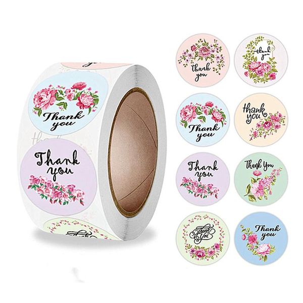 gift wrap 500pcs/roll thank you stickers envelope seal sticker for supporting my small business with flower
gift wrap 500pcs/roll thank you stickers envelope seal sticker for supporting my small business with flower