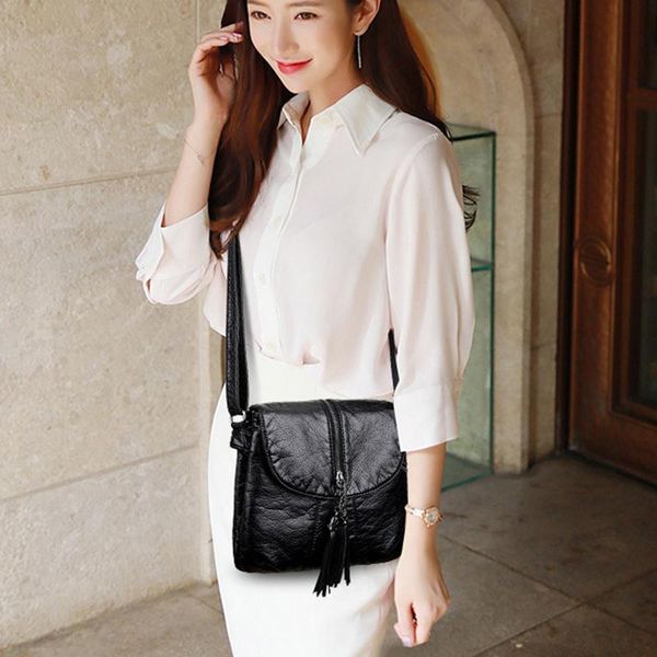 retro tassel shoulder bag for women soft pu leather crossbody black messenger flap lady handbag luxury shopping purse cross body
retro tassel shoulder bag for women soft pu leather crossbody black messenger flap lady handbag luxury shopping purse cross body