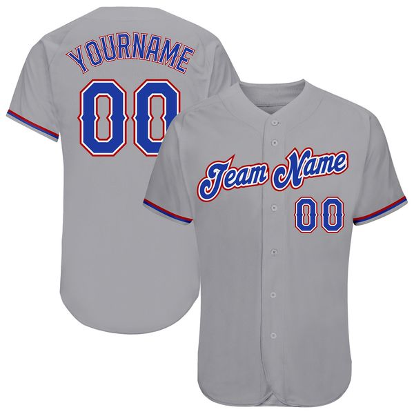custom gray royal-red-007 authentic baseball jersey, Blue;black
custom gray royal-red-007 authentic baseball jersey, Blue;black