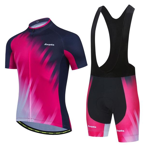 racing sets aogda maillot men cycling jersey set short sleeve bike clothing summer breathable bicycle uniform wear, Black;blue
racing sets aogda maillot men cycling jersey set short sleeve bike clothing summer breathable bicycle uniform wear, Black;blue
