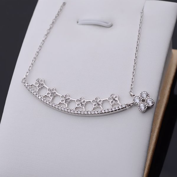 s925 silver smiling face 6 5-6 necklace multi bead pendant diy pearl pendant set clavicle chain empty support 307
s925 silver smiling face 6 5-6 necklace multi bead pendant diy pearl pendant set clavicle chain empty support 307