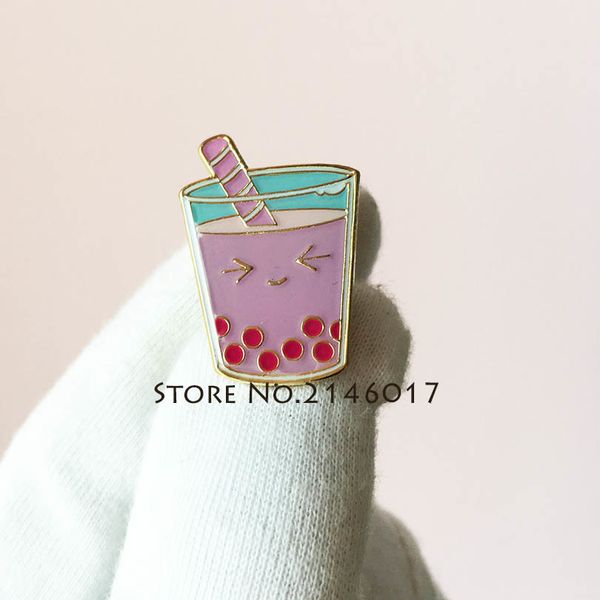 arrival cute kawaii food drink k smile badge strawberry bubble cu- soft enamel lapel boba milk tea pin brooch, Gray
arrival cute kawaii food drink k smile badge strawberry bubble cu- soft enamel lapel boba milk tea pin brooch, Gray