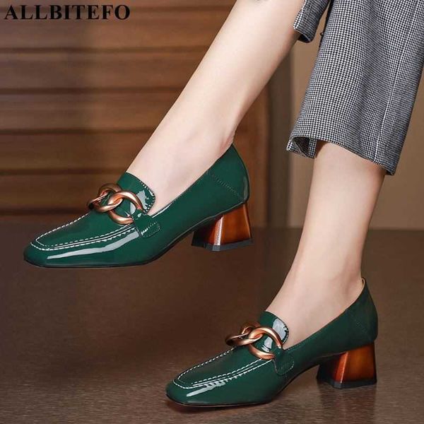 allbitefo size 34-42 golden chain thick heel genuine leather high heels fashion leisure high heel shoes women heels basic shoes 210611, Black
allbitefo size 34-42 golden chain thick heel genuine leather high heels fashion leisure high heel shoes women heels basic shoes 210611, Black