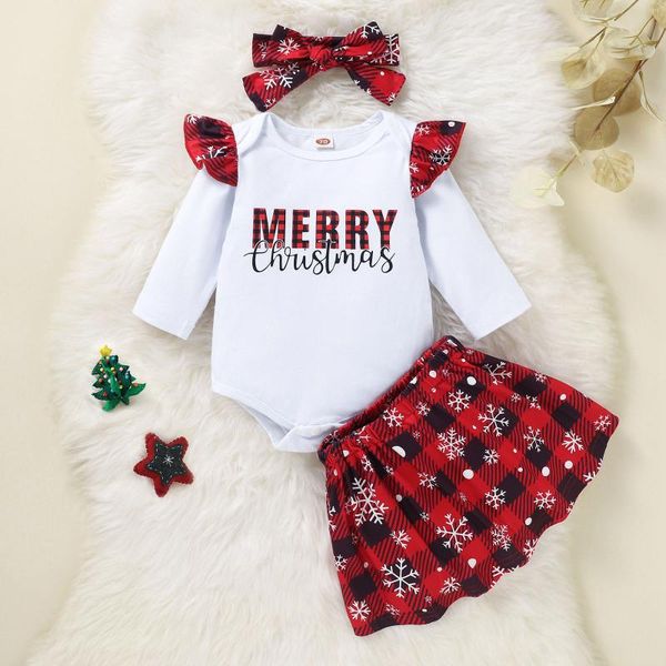 clothing sets 2021baby christmas outfit born girl letter print long-sleeve romper plaid skirt headband for toddler girls clothes, White
clothing sets 2021baby christmas outfit born girl letter print long-sleeve romper plaid skirt headband for toddler girls clothes, White