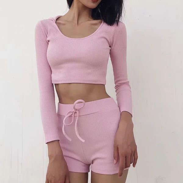 women's and tracksuits spring summer long sleeve t-shirt + casual sports shorts thread set for women, Gray
women's and tracksuits spring summer long sleeve t-shirt + casual sports shorts thread set for women, Gray