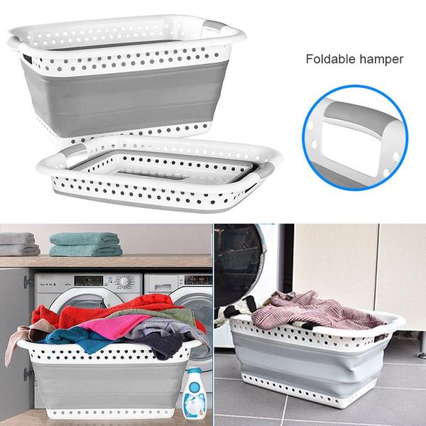 laundry storage & organization collapsible basket space saving folding cloth washing container vfd
laundry storage & organization collapsible basket space saving folding cloth washing container vfd