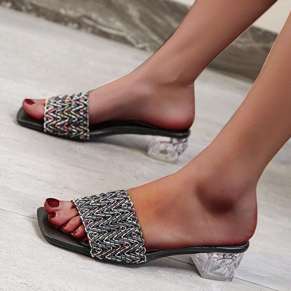 sandals summer slippers women's sequin large size one-piece flip flops flat open toe middle heel beach shoes zapatos mujer #40, Black
sandals summer slippers women's sequin large size one-piece flip flops flat open toe middle heel beach shoes zapatos mujer #40, Black
