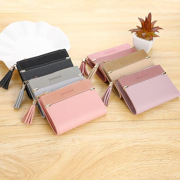 wallets fashion tassel ladies pu leather wallet women's short girls scrub coin purse multi-card buckle female small zipper, Red;black
wallets fashion tassel ladies pu leather wallet women's short girls scrub coin purse multi-card buckle female small zipper, Red;black