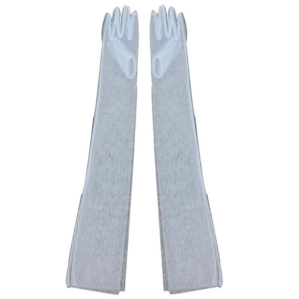 bridal gloves 70cm bride wedding chiffon gauze long diy dress cosplay costume for woman blue 1pair, White
bridal gloves 70cm bride wedding chiffon gauze long diy dress cosplay costume for woman blue 1pair, White