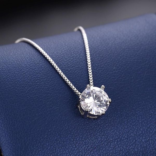 pendant necklaces 2021 fashion zircon choker for women shine collar chain on the neck jewellry wedding jewelry, Silver
pendant necklaces 2021 fashion zircon choker for women shine collar chain on the neck jewellry wedding jewelry, Silver