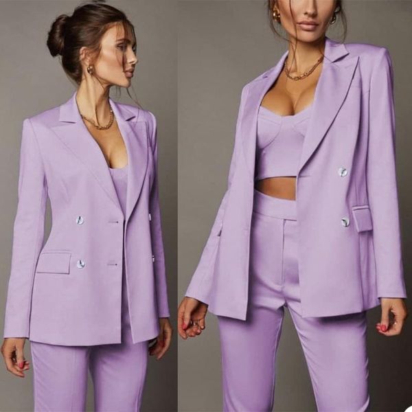 women's two piece pants young girl suits peaked lapel double breasted women pocket blazer fashion elegant loose office lady daily jacke, White
women's two piece pants young girl suits peaked lapel double breasted women pocket blazer fashion elegant loose office lady daily jacke, White