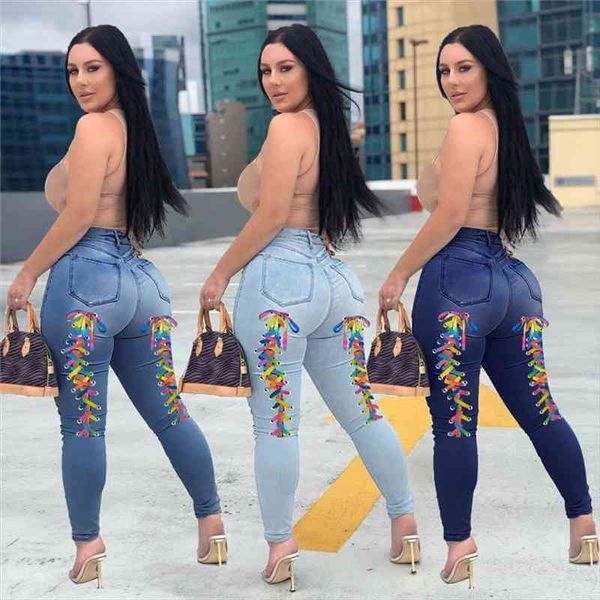 destroyed jeans back lace-up fashion womens leggings high waist ripped holes split pants bodycon clubwear streetwear, Black
destroyed jeans back lace-up fashion womens leggings high waist ripped holes split pants bodycon clubwear streetwear, Black